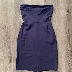 Gap tuxedo stripe dress